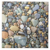 Kleurrijke stenen en rotsen tegeltje (Voorkant)