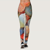 Kleurrijke stenen, kebbels, rotsen leggings (Achterkant)