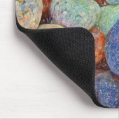 Kleurrijke stenen, kebbels, rotsen muismat (Hoek)