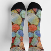 Kleurrijke stenen, kebbels, rotsen sokken (Top)