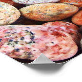 Kleurrijke stenen - Rocks Painting Poster (Hoek)