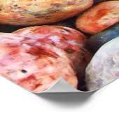 Kleurrijke stenen - Rocks Painting Poster (Hoek)