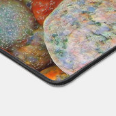 Kleurrijke stenen, steentjes, rotsen en water bureaumat (Hoek)