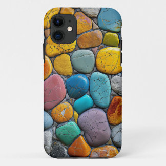 Kleurrijke stenen telefoonhoes Case-Mate iPhone case