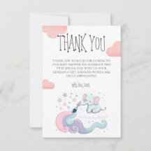 Kleurrijke Ster Op Cloud 9 Olifant Baby Shower