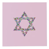 Kleurrijke Ster van David Kubus (Voorkant)