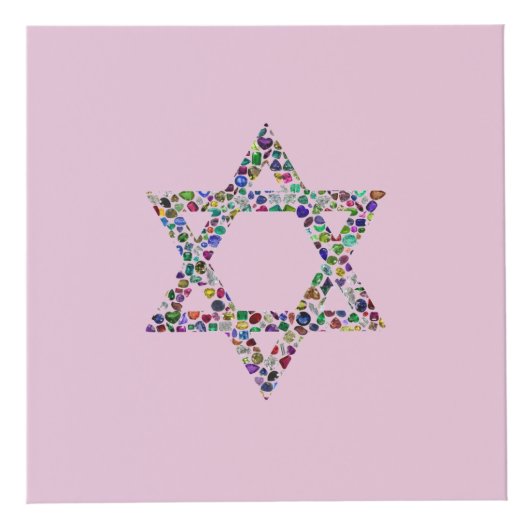 Kleurrijke Ster van David Kubus (Voorkant)