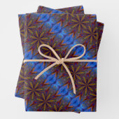 Kleurrijke sterren Abstract ontwerp Inpakpapier Vel (In situ)