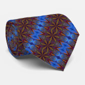 Kleurrijke sterren Abstract ontwerp Stropdas (Opgerold)