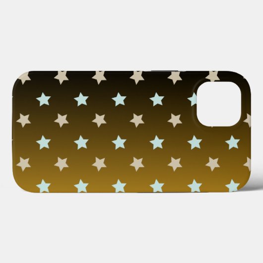 kleurrijke sterren Case-Mate iPhone case (Achterkant (horizontaal))