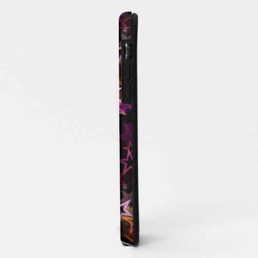 Kleurrijke sterren dansen grillig Case-Mate iPhone case (Achterkant/links)
