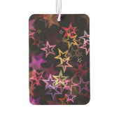 Kleurrijke sterren dansen grillig luchtverfrisser (Achterkant)