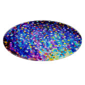 Kleurrijke sterren in de blauwe hemel. Bestel nu Snijplank (Hoek)