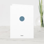 Kleurrijke sterren in de hemel Gelukkige Kaart (Achterkant)