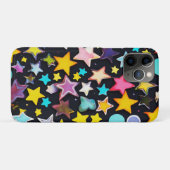 Kleurrijke sterren iPad Case (Achterkant (horizontaal))