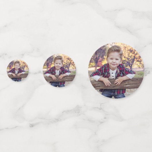 Kleurrijke sterren jongens 3e verjaardag confetti (Voorkanten)