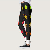 Kleurrijke sterren leggings (Links)
