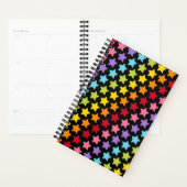 Kleurrijke Sterren Print Notitieboek Planner (Display)