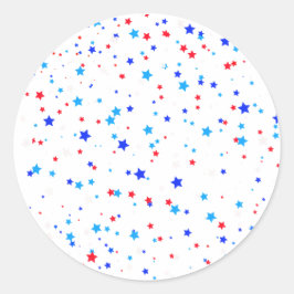 Kleurrijke sterren sticker