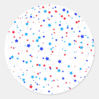 Kleurrijke sterren sticker