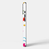 Kleurrijke sterren telefoonhoesje Case-Mate iPhone case (Achterkant / Links)