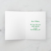 Kleurrijke Sterren + Verjaardag van de regenboog Kaart (Binnen)