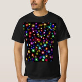 Kleurrijke sterren vuurwerk Design-27317 T-shirt (Voorkant)