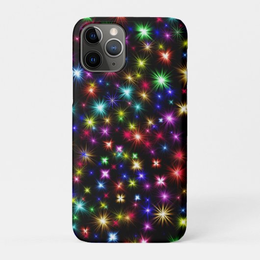Kleurrijke sterren vuurwerk ontwerp Case-Mate iPhone case (Achterkant)