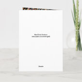 Kleurrijke Sterrenlichten Wervelen Verjaardag Kaar Kaart (Achterkant)