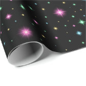 Kleurrijke Sterrennacht Cadeau Cadeaupapier (Rol Hoek)