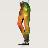 Kleurrijke Sterrennevel Leggings (Links)