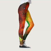 Kleurrijke Sterrennevel Leggings (Rechts)