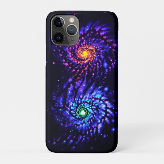 Kleurrijke sterrenstelsels Case-Mate iPhone case (Achterkant)