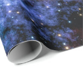 Kleurrijke sterrenstelsels, sterren en planeten in cadeaupapier (Rol Hoek)