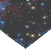 Kleurrijke sterrenstelsels, sterren en planeten korte tafelloper (Hoek)