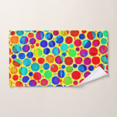 Kleurrijke stijlvolle en chique patroon bad handdoek (Handdoek)