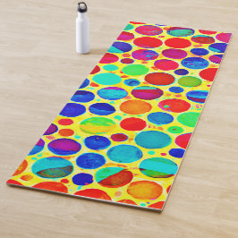 Kleurrijke stijlvolle en chique patroon yogamat