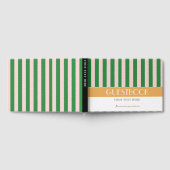 Kleurrijke stijlvolle heldere kleur minimalistisch gastenboek (Volledig)