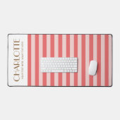 Kleurrijke stijlvolle lichte kleur minimalistische bureaumat (Keyboard & Muis)