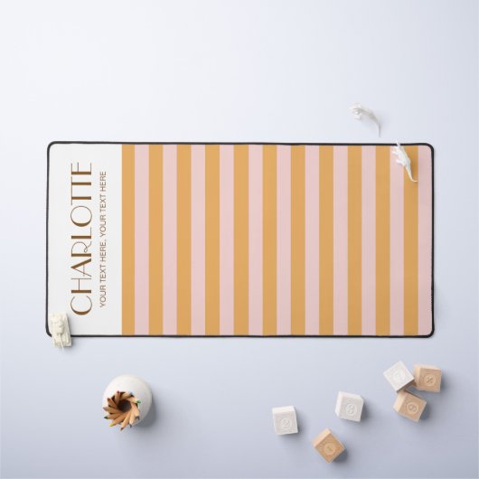 Kleurrijke stijlvolle lichte kleur minimalistische bureaumat (Kindertafel)