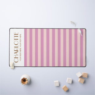 Kleurrijke stijlvolle lichte kleur minimalistische bureaumat