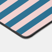 Kleurrijke stijlvolle lichte kleur minimalistische bureaumat (Hoek)