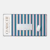 Kleurrijke stijlvolle lichte kleur minimalistische bureaumat (Keyboard & Muis)