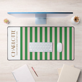 Kleurrijke stijlvolle lichte kleur minimalistische bureaumat