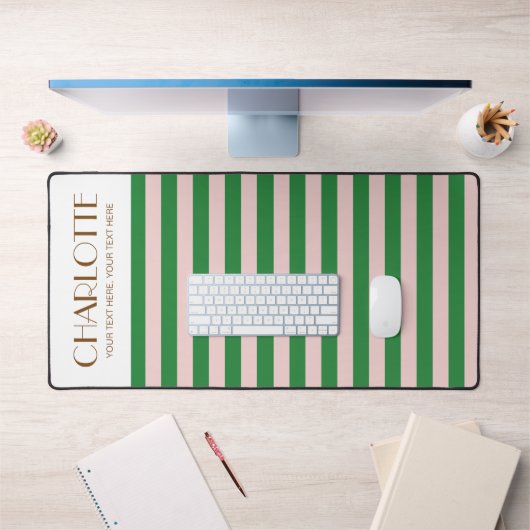 Kleurrijke stijlvolle lichte kleur minimalistische bureaumat (Kantoor 1)