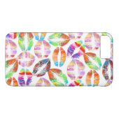 Kleurrijke stijlvolle lips kus #2 Case-Mate iPhone case (Achterkant (Horizontaal))