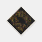 Kleurrijke stijlvolle lips servet (Hoek)