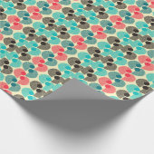 Kleurrijke stippen: abstract naadloos patroon. cadeaupapier (Hoek)