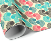 Kleurrijke stippen: abstract naadloos patroon. cadeaupapier (Rol Hoek)