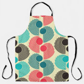 Kleurrijke stippen: abstract naadloos patroon. schort (Voorkant)